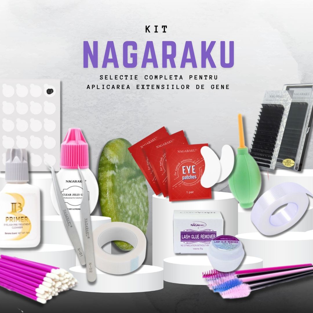 Kit Incepatori Extensii Gene Fir cu Fir Basic Nagaraku