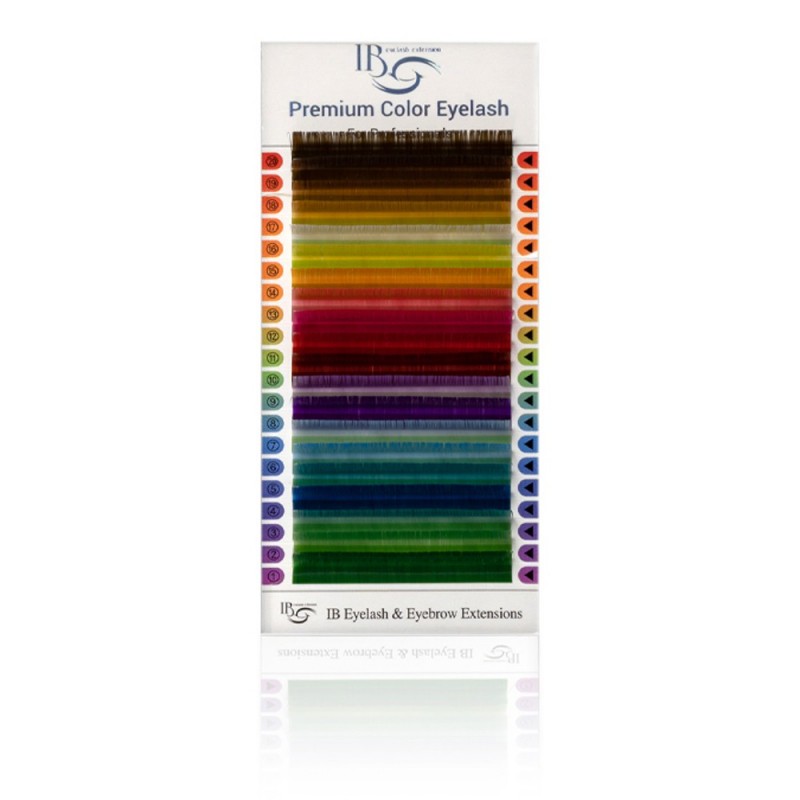 Extensii gene Ibeauty Color Mix 20 linii