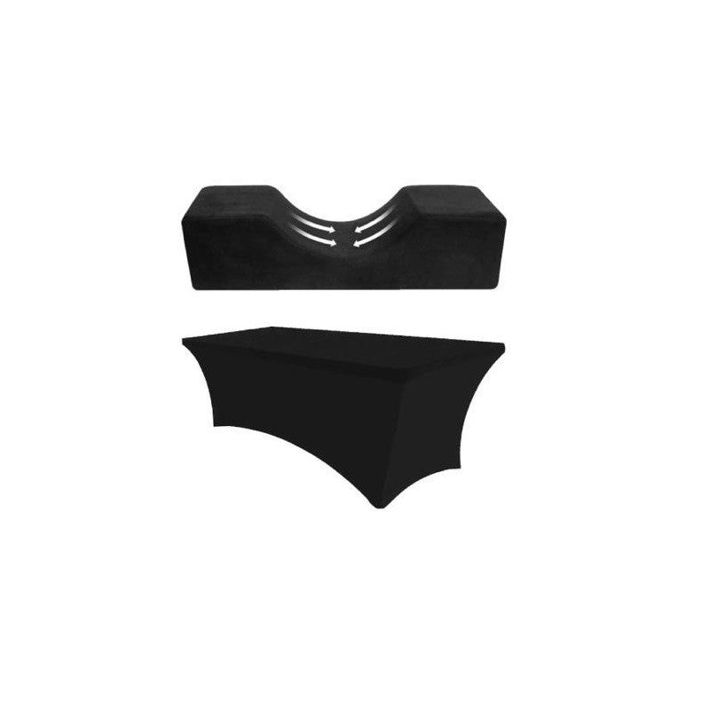 Pachet Perna Extensii Gene Negru + Husa Pat Cosmetic Negru