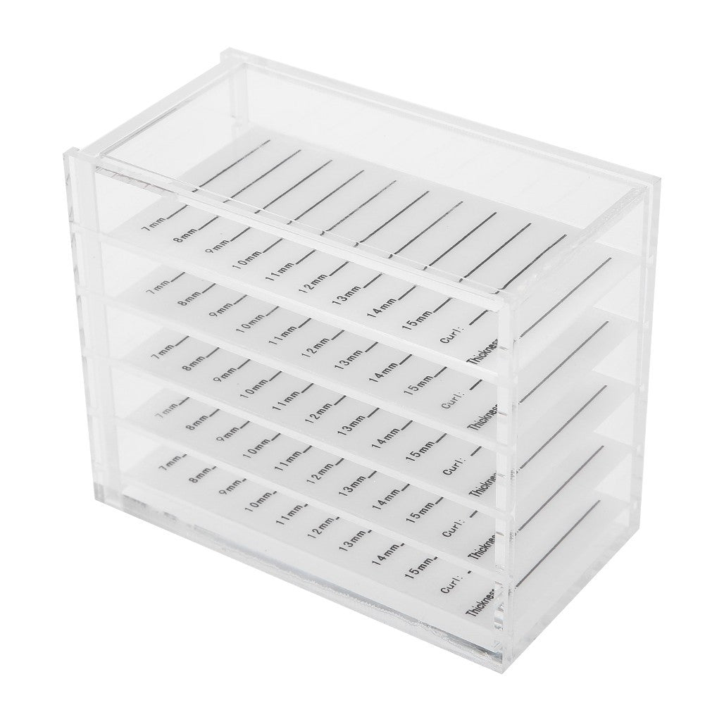 Lash Box Transparent 5 Palete