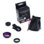 Lentila Macro HD 2in1 Cu Prindere Universala Super Wide 0.45X