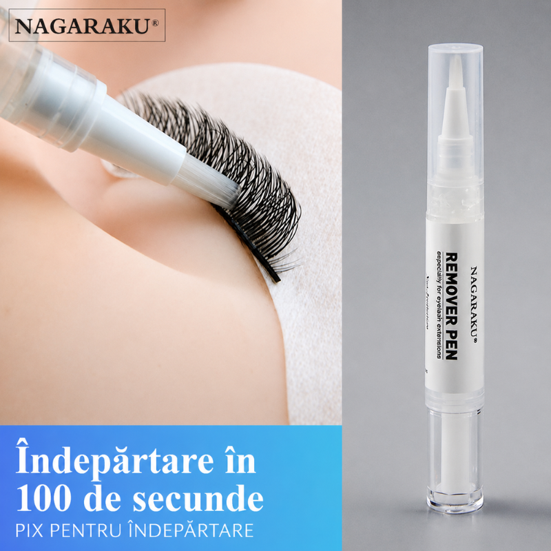 Remover Pen Nagaraku Pentru Extensii Gene