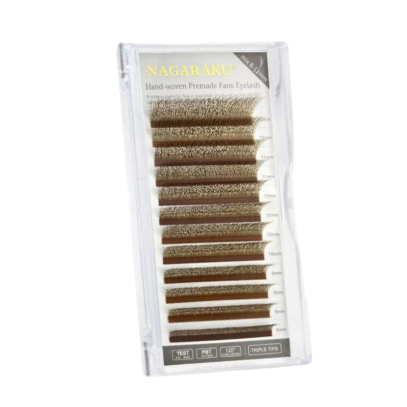 Extensii gene gata facute Nagaraku 3D W, Brown