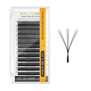 Extensii gene gata facute Double Tips Nagaraku 3D W