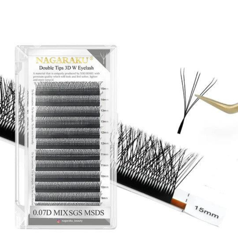 Extensii gene gata facute Double Tips Nagaraku 3D W