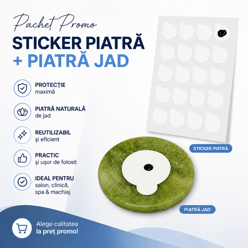 Pachet Promo Sticker Piatra+Piatra Jad